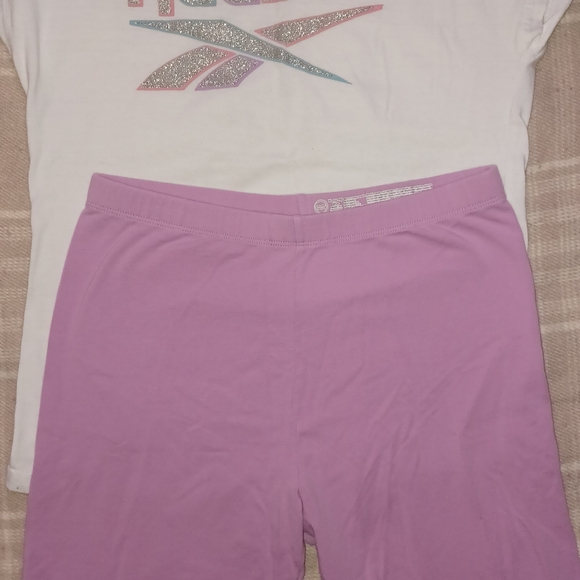 GIRLS PAJAMAS TOP AND BOTTOM SHORTS SIZE 12 - Picture 2 of 10